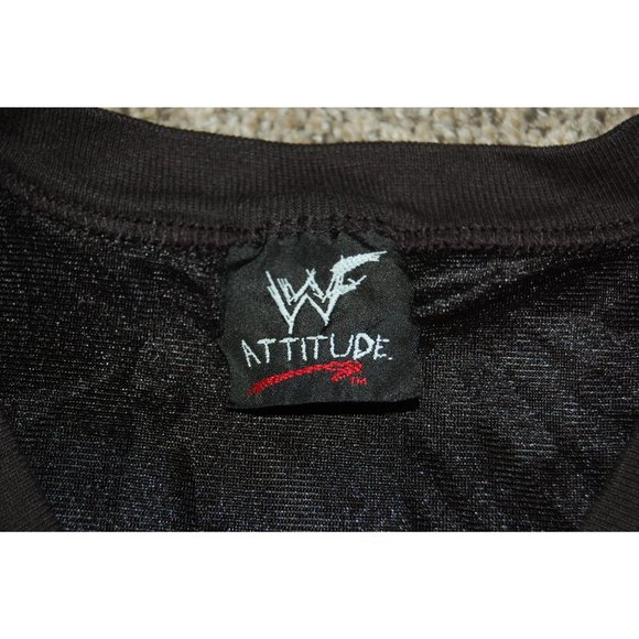 RARE Vintage 1999 WWF Attitude Stone Cold Steve Austin Football Jersey Men's XL - Picture 4 of 8